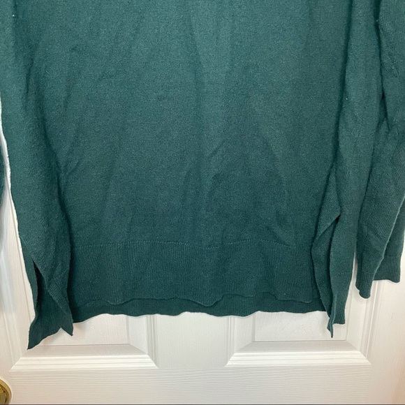 PART Two Copenhagen Teal Green Wool Blend Pullover Sweater Large - Picture 4 of 7